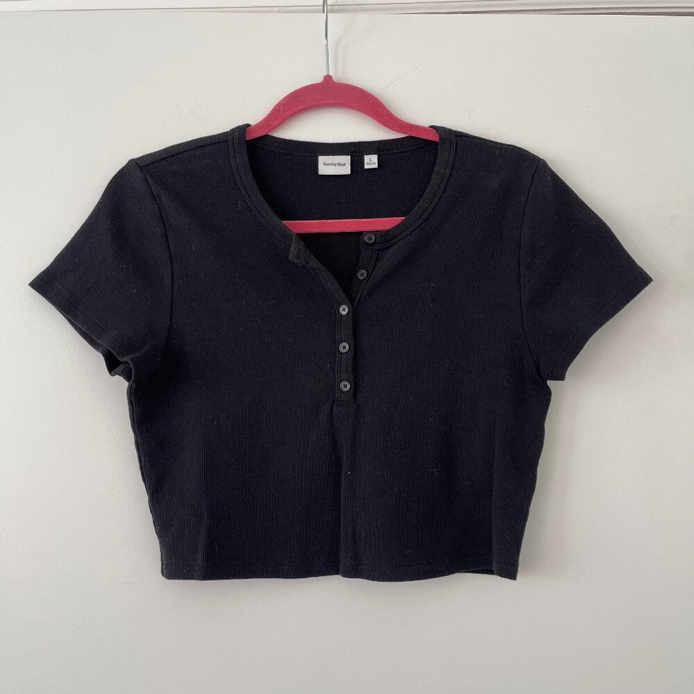 Cropped Sunday Best Cotton Top